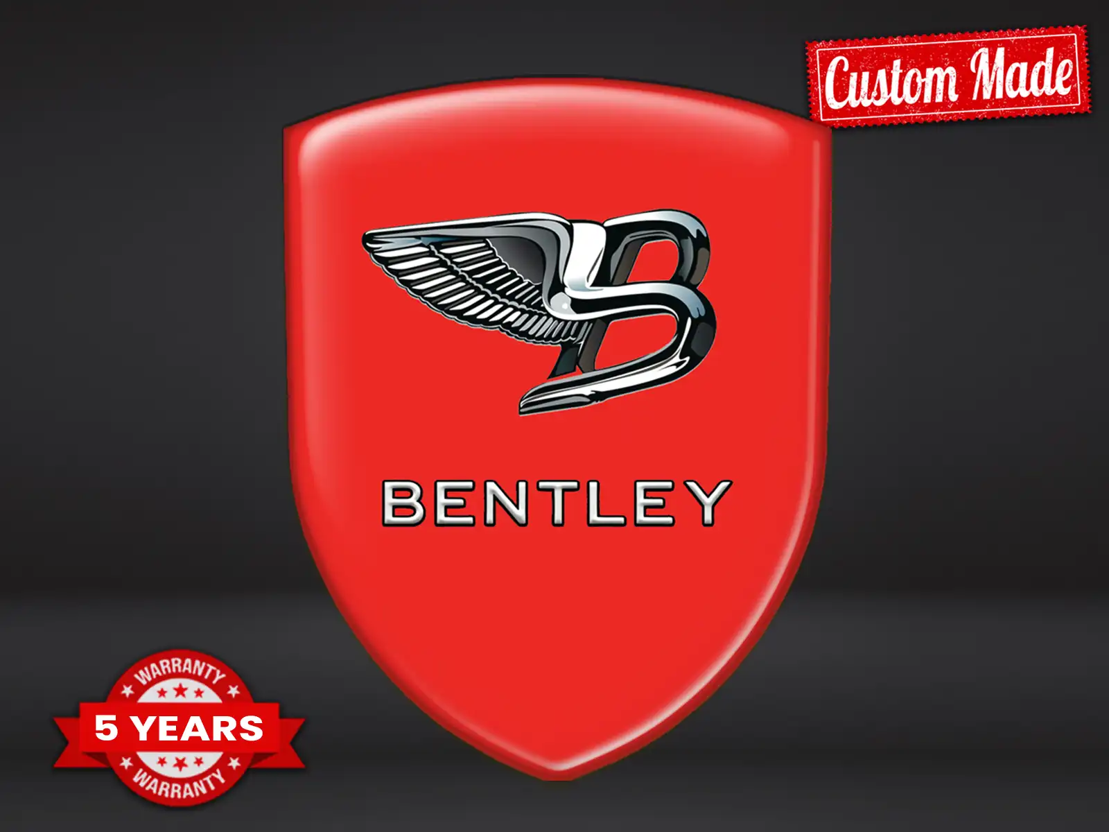 Bentley Étiquette Étanche Résistante Limitée Universelle